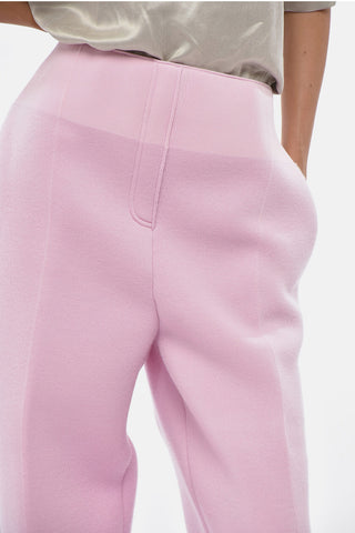 Casual Cashmere Trousers with Technical Fabric Inserts