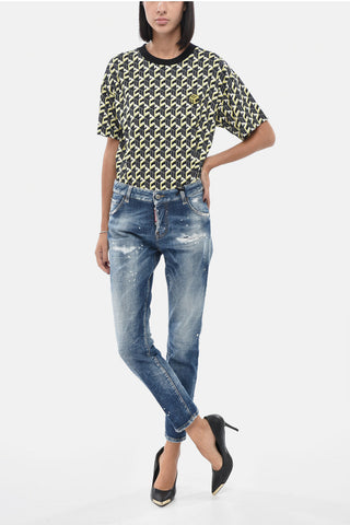 Jeans COOL GIRL 디스트레스드 효과 16 cm