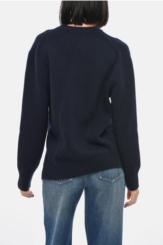 Maglione Girocollo Asimmetrico