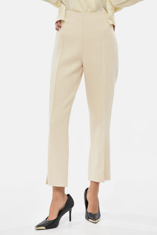 Pantaloni Staight Leg con Chiusura Laterale