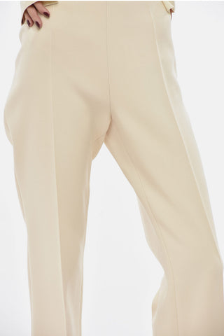 Pantaloni Staight Leg con Chiusura Laterale