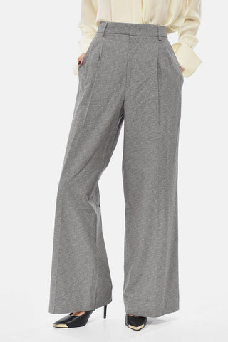 Pantaloni JESSINI in Misto Cotone a Doppia Pince