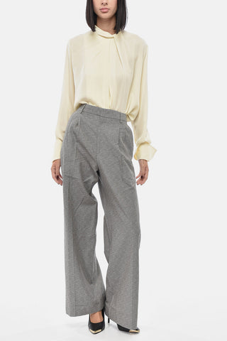 Pantaloni JESSINI in Misto Cotone a Doppia Pince