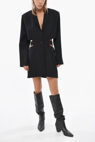 Vestito Blazer BARI In Lana Vergine con Schiena Scoperta