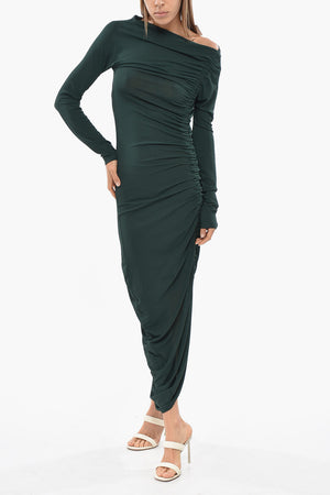 Fitted And Draped Dress