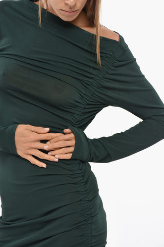 Fitted And Draped Dress