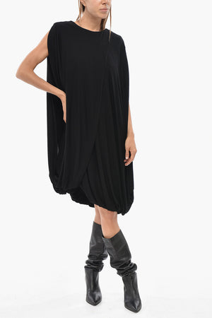 Flared Dress with Oversized Pockets