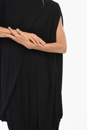 Flared Dress with Oversized Pockets