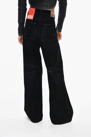 Jeans 1996 D-SIRE Relaxed Fit Wide Leg with Velvety Finish 31cm L.32