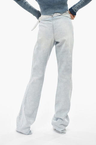 Wide-Leg Jeans JD-EBBYBELT-S With 25cm Belt