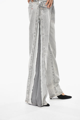 진 2002-FS1 슬림 핏 로우 라이즈 사이드 지퍼 19cm L.32