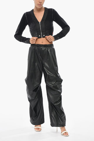 Top Cropped Fit M-ASERA with Zip Closure