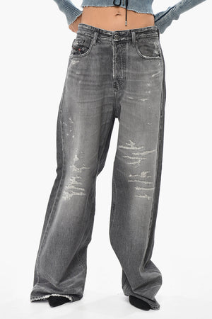 Jeans 1996 D-SIRE Wide Leg mit niedriger Taille 32cm L32