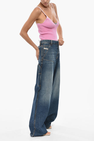 Loose Fit Straight Leg Jeans D-SIRE-WORK 31cm
