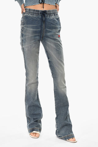 Cotton Blend Jogg Jeans 2069 D-EBBEY With 23cm Elastic Waistband