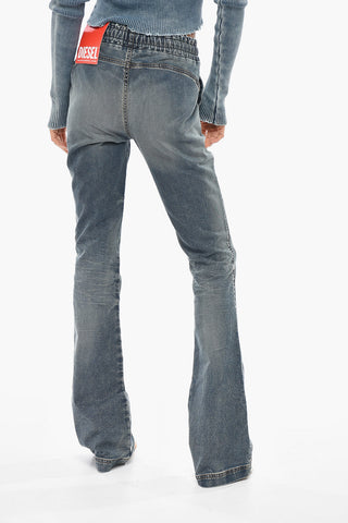 Cotton Blend Jogg Jeans 2069 D-EBBEY With 23cm Elastic Waistband