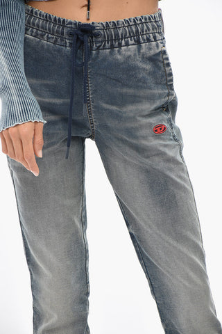 Cotton Blend Jogg Jeans 2069 D-EBBEY With 23cm Elastic Waistband