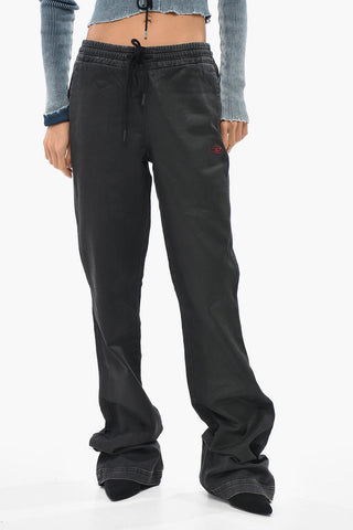 Coated Cotton Jogg Jeans 2069 D-EBBEY With 23cm Elastic Waistband