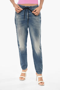 Jogg Jeans 2041 D-FAYZA In Denim-Stretch Mit 13cm Elastischem Bund