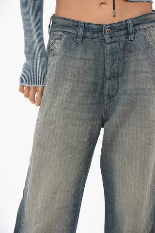 Regular Fit Mid Rise Jeans D-PHANT 24cm L30