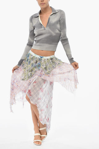 Asymmetric Skirt O-LAYERS With Drawstring Waist