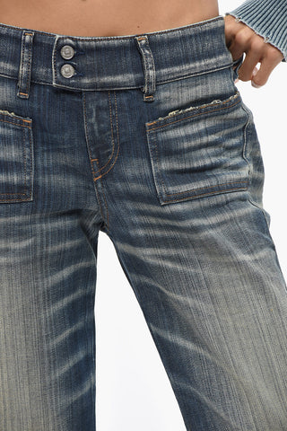 Jeans D-HUSH Boot Cut a Vita Bassa 28cm L32