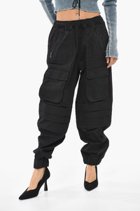 Cargo-Hose P-MIRT aus Nylon mit Kontrastnähten