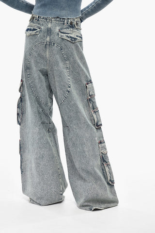 카고 진 D-SIRE 와이드 레그 34cm L32