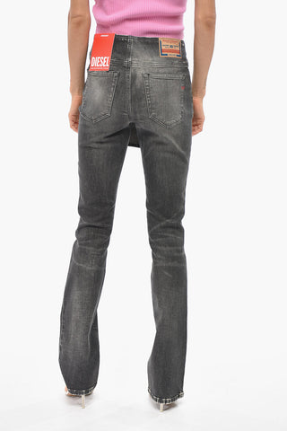 Bootcut Jeans D-JAN Slim Fit With Side Zip 19cm