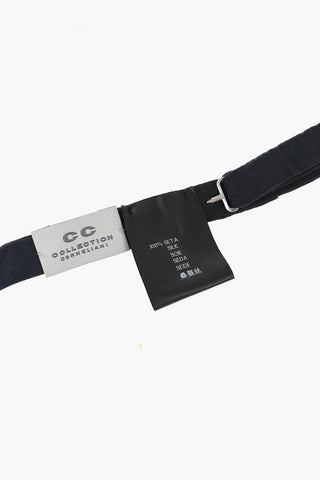 CC COLLECTION Silk Bow Ties With Matching Pocket Square