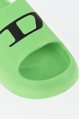 Rubber Slides with Monogram