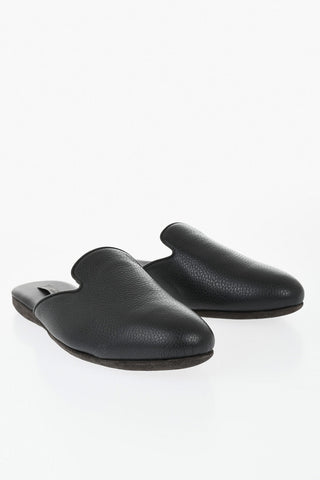 ID Slipper in Pelle Martellata