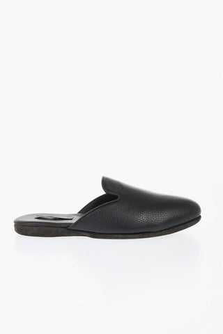 ID Slipper in Pelle Martellata