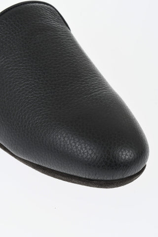 ID Slipper in Pelle Martellata