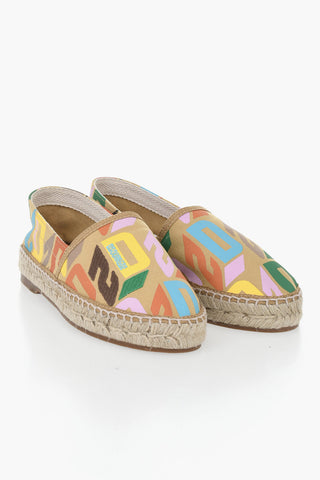 Espadrillas in Canvas Stampate
