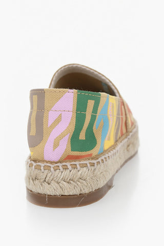 Espadrillas in Canvas Stampate