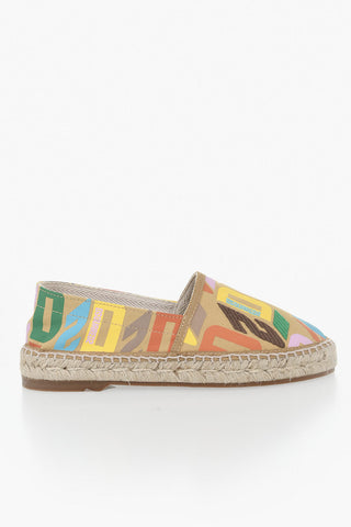 Espadrillas in Canvas Stampate