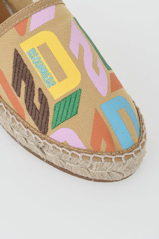 Espadrillas in Canvas Stampate