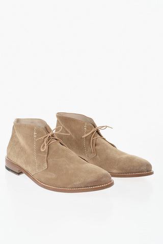 Solid Suede Ankle Boots