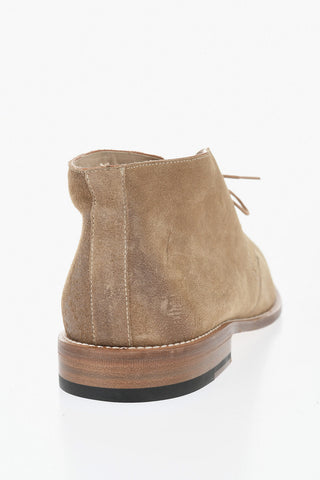 Solid Suede Ankle Boots