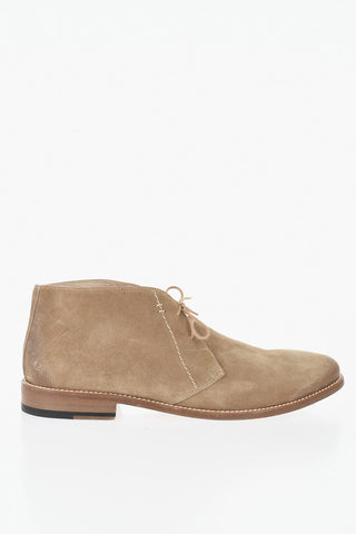 Solid Suede Ankle Boots