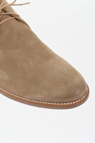 Solid Suede Ankle Boots