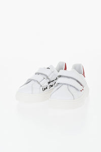 Low Leather Sneakers THE CANADIAN with Velcro Closure