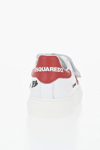 Low Leather Sneakers THE CANADIAN with Velcro Closure