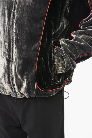 Velour Zip-Up Sweatshirt J-HAY