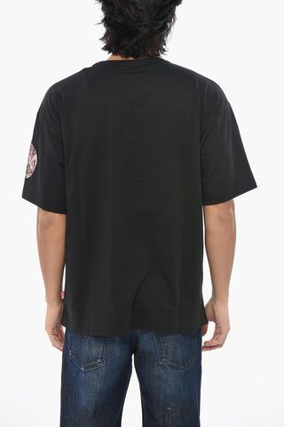 Kurzärmeliges T-Shirt T-BOXT-R22 mit Logopatch