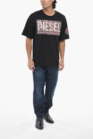 Kurzärmeliges T-Shirt T-BOXT-R22 mit Logopatch