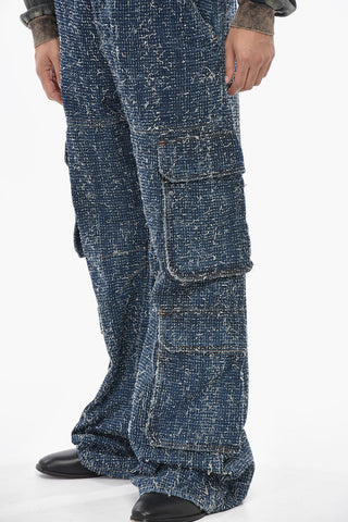 Cargo Jeans Wide Leg D-SIRE Vintage Effect 33cm