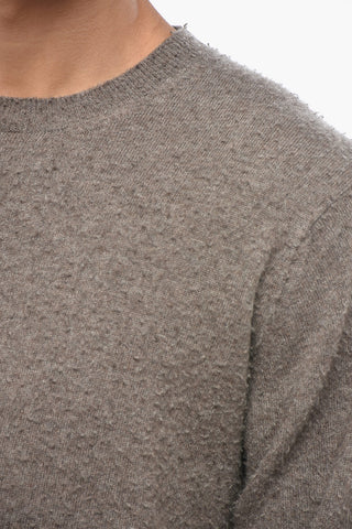 MM10 Cashmere-Blend Crewneck Sweater