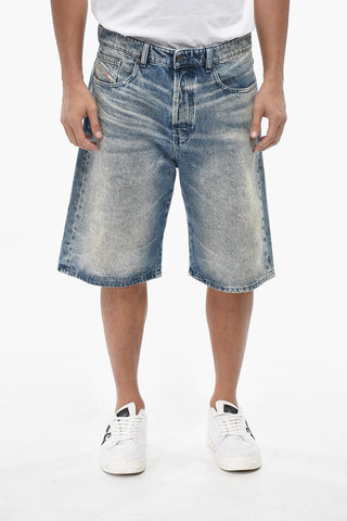 Denim Shorts D-RIXFORD with Back Print